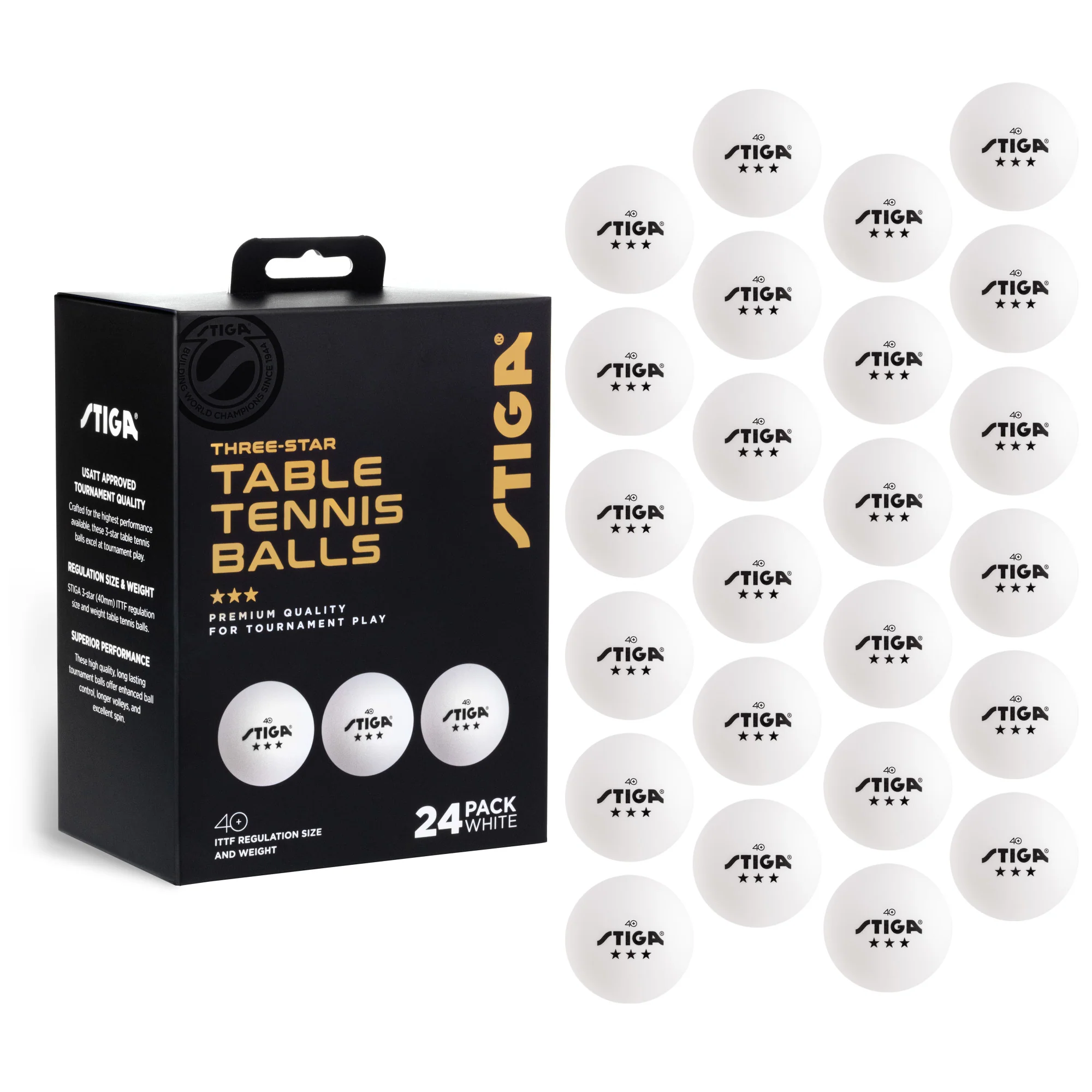 3-Star Balls | 24 Pack