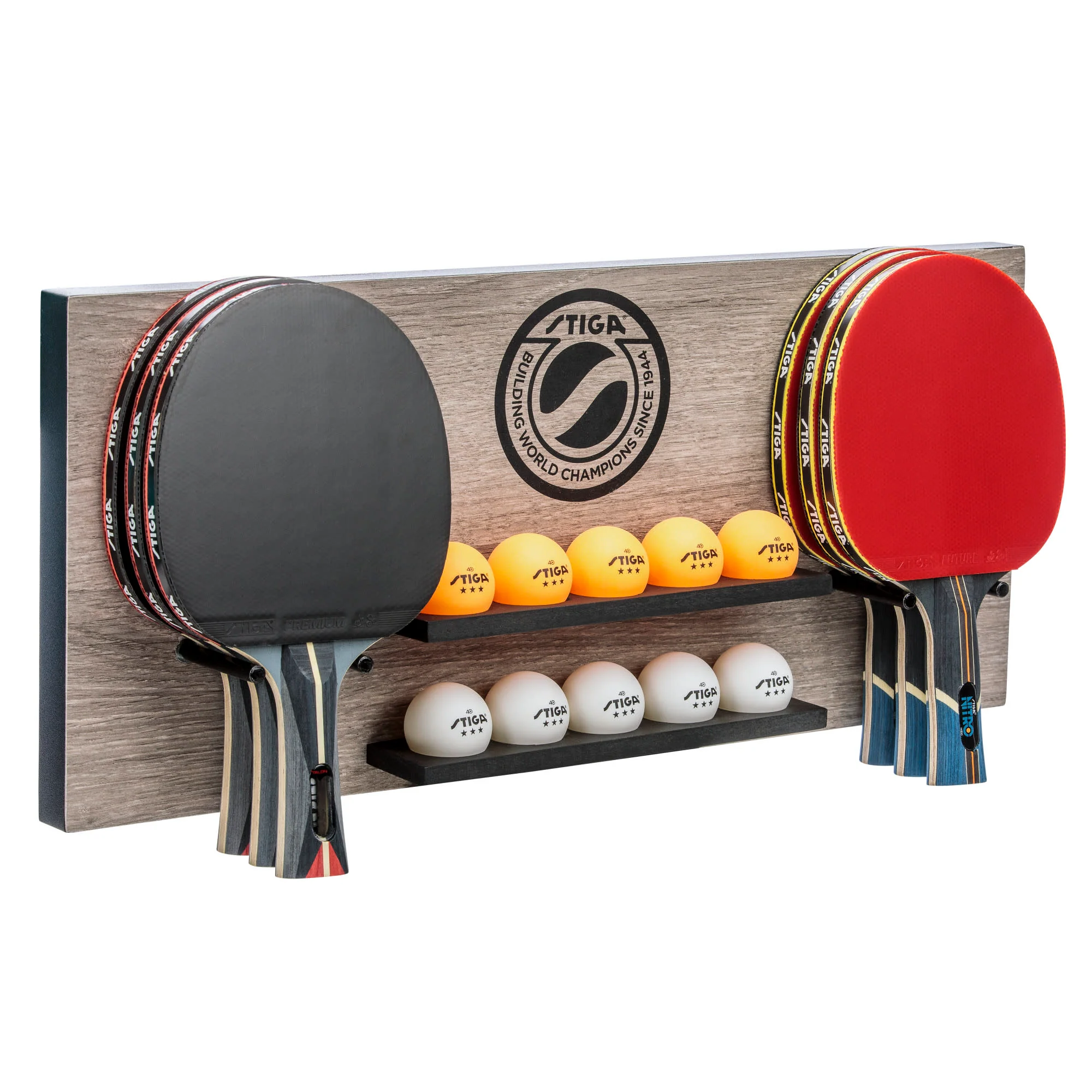 Table Tennis Storage Wall Rack - Image 4
