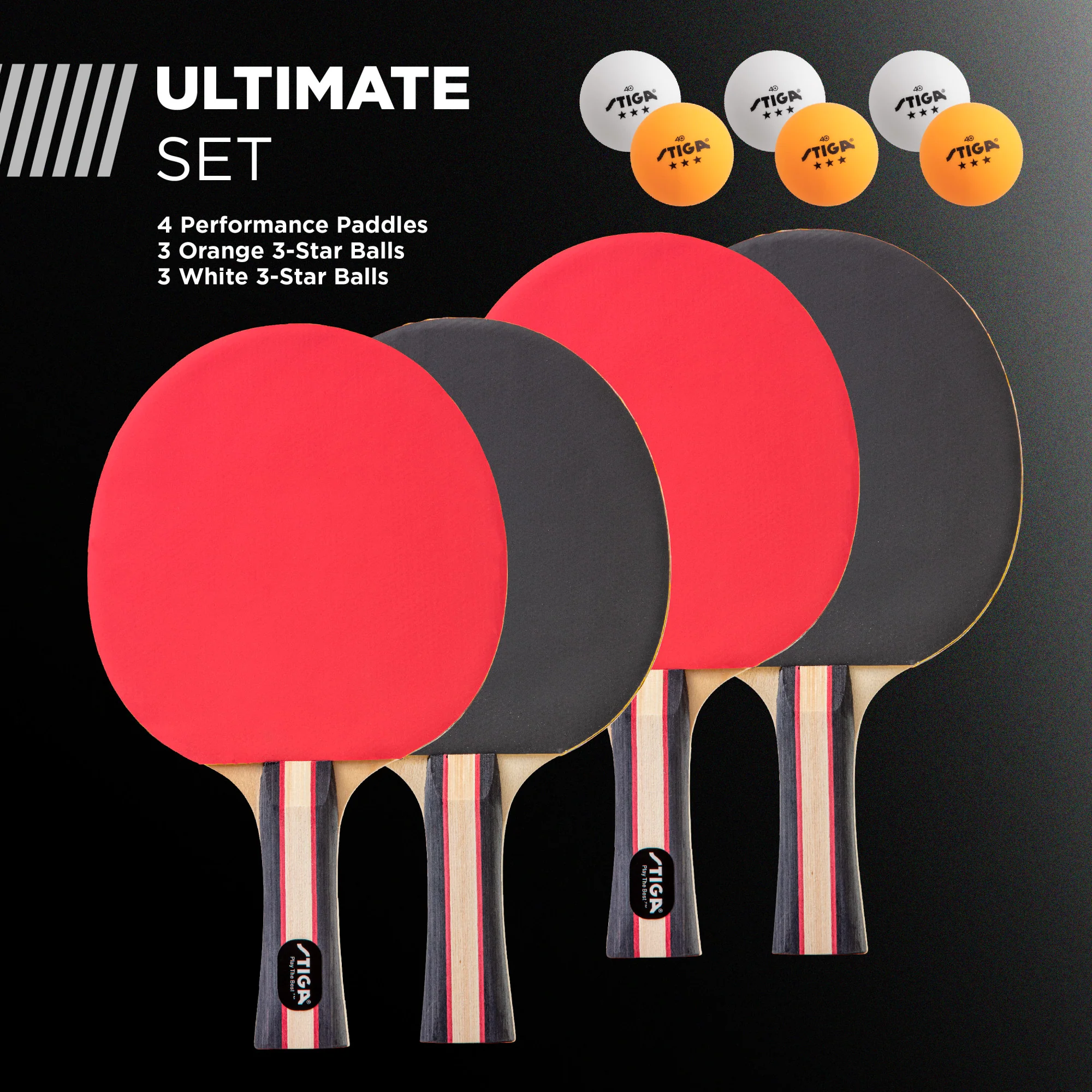 Performance Table Tennis 4 Player Set - Image 4