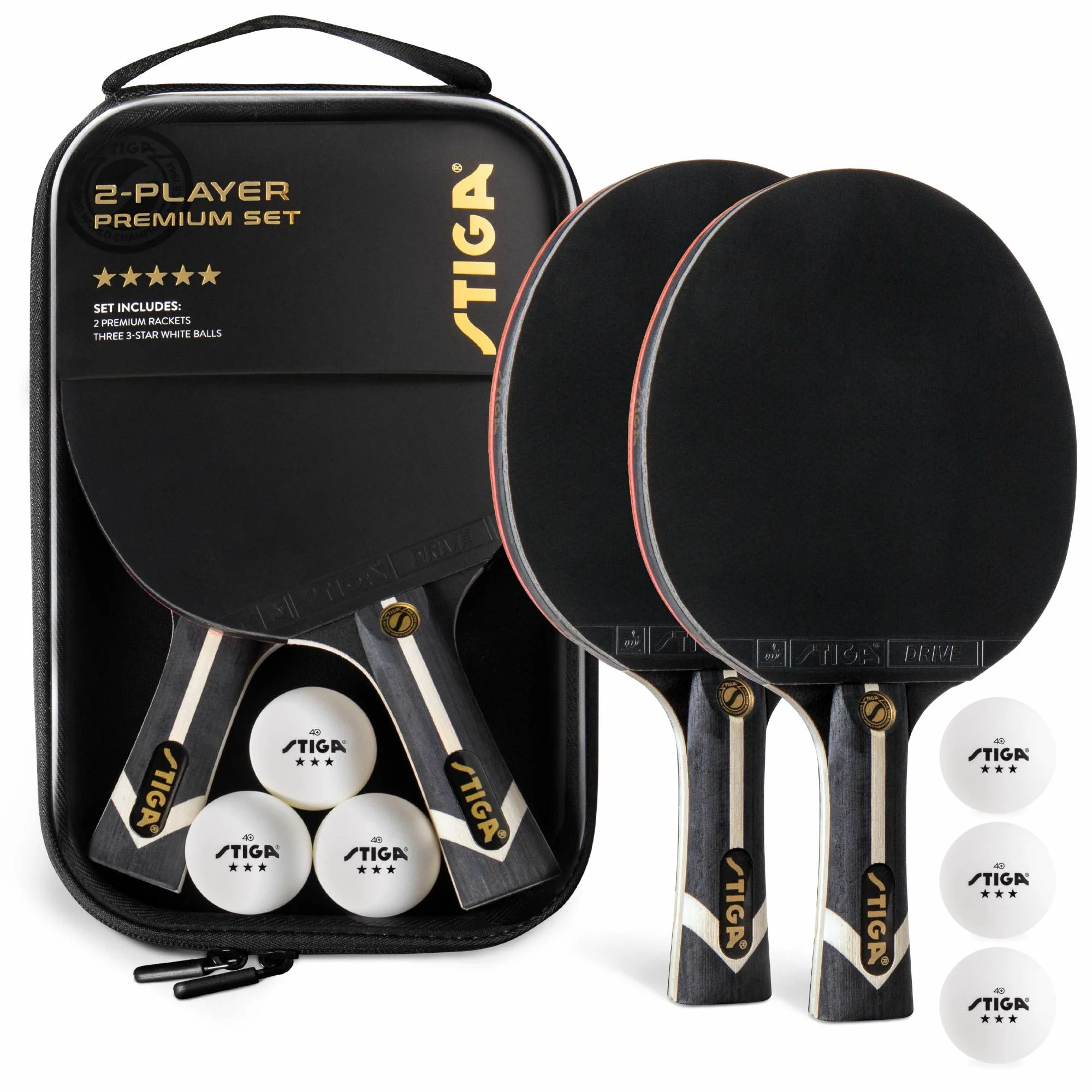 Premium Table Tennis 2-Player Set