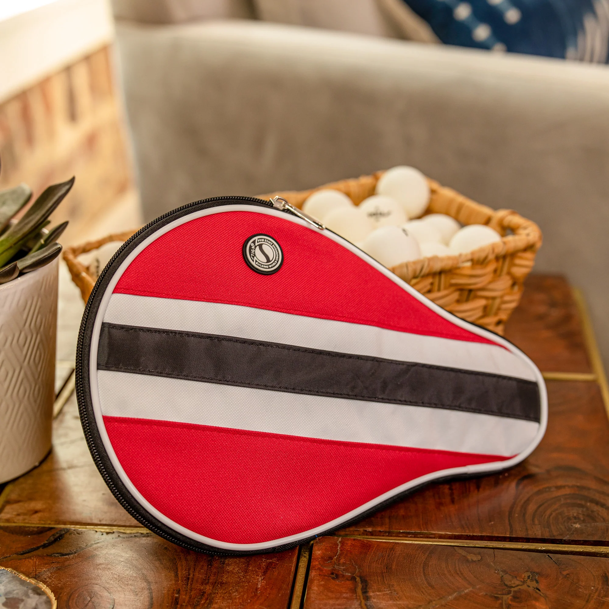 Red & Black Racket Cover - Image 3